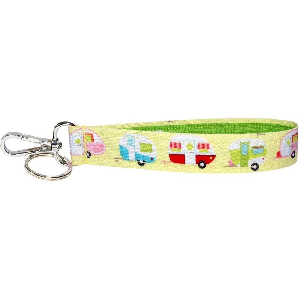 Camping Key Fob Strap - Camper Keychain - RV Accessory - 1x6 Inch Loop - Wallet - Picture 2 of 9